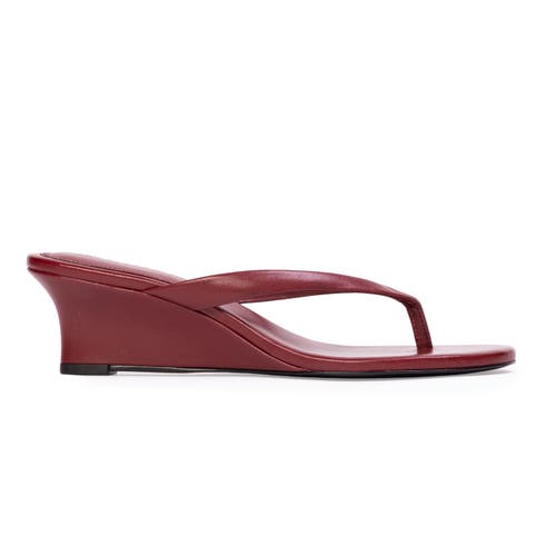 BLACK SUEDE STUDIO BLACK SUEDE STUDIO Easy 50 Leather Wedge