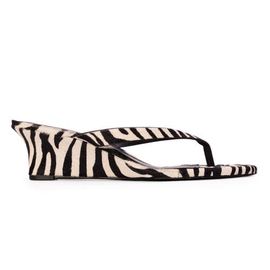 BLACK SUEDE STUDIO BLACK SUEDE STUDIO Easy 50 Ponyhair Wedge