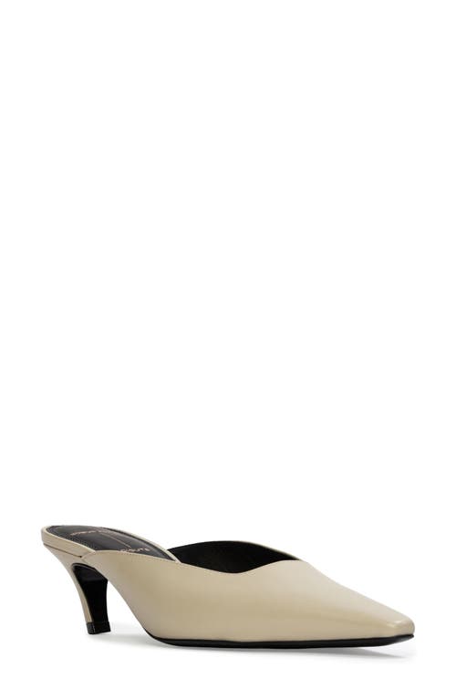 BLACK SUEDE STUDIO BLACK SUEDE STUDIO Logan Kitten Heel Mule