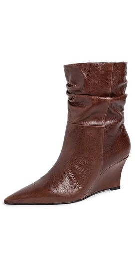 Black Suede Studio Black Suede Studio Nora 70 Boots Cinnamon Vitello Leather
