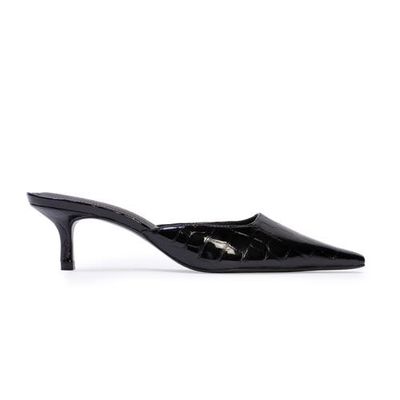 BLACK SUEDE STUDIO BLACK SUEDE STUDIO Riley 50 Croc Pump