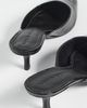 Black Suede Studio Black Suede Studio Riley 50 Heels BLACK CROC PATENT LEATHER - 4