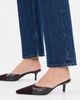 Black Suede Studio Black Suede Studio Rue 50 Heels Hot Fudge Leather/Suede - 3