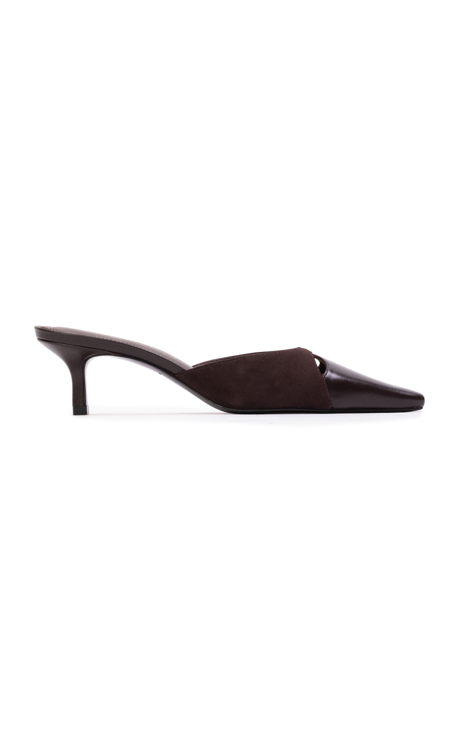 Black Suede Studio Black Suede Studio Rue Cheetah Pony Hair Mules