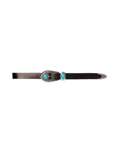 BLACK SUEDE STUDIO BLACK SUEDE STUDIO SPUR BELT