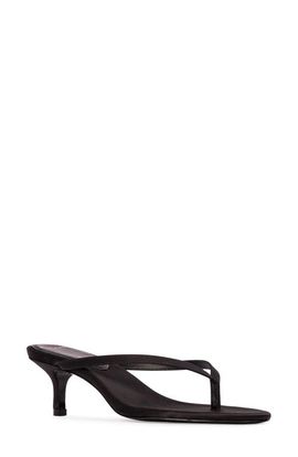 BLACK SUEDE STUDIO BLACK SUEDE STUDIO Tash Kitten Heel Flip Flop