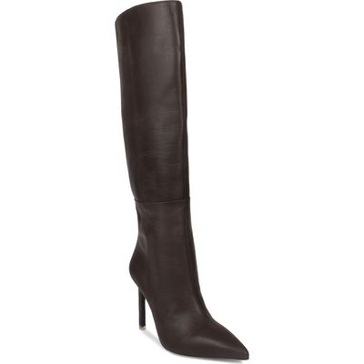 BLACK SUEDE STUDIO BLACK SUEDE STUDIO Taylor Croc Embossed Pointed Toe Boot