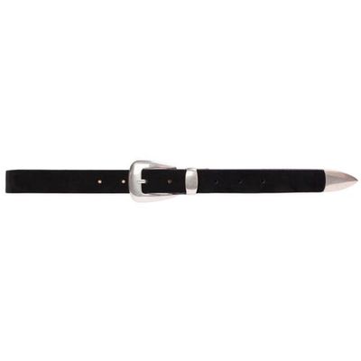 Black Suede Studio Tetra Belt