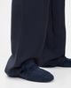Black Suede Studio Black Suede Studio Theo Loafers Midnight Suede/Wool Shearling - 3