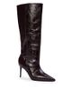 Black Suede Studio Black Suede Studio Women's Kath 80 Pointed Toe Knee High Boots - 1