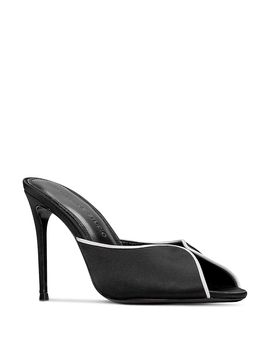 Black Suede Studio Black Suede Studio Women's Open Toe Pumps