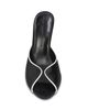 Black Suede Studio Black Suede Studio Women's Open Toe Pumps - 4