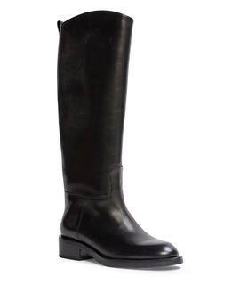 Black Suede Studio Black Suede Studio Women's Pace Leather Riding Boots