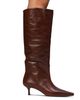 Black Suede Studio Black Suede Studio Women's Pointed Wide Calf Boots - 2