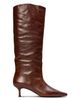 Black Suede Studio Black Suede Studio Women's Pointed Wide Calf Boots - 3