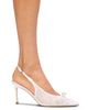 Black Suede Studio Black Suede Studio Women's Satin Embellished Pumps - 2