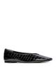 Black Suede Studio Black Suede Studio Women's Snip Toe Ballet Flats - 1