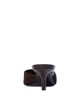 Black Suede Studio Black Suede Studio Women's Snip Toe Leather Mules - 5