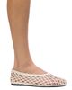 Black Suede Studio Black Suede Studio Women's Sonia Woven Leather Ballerina Flats - 2