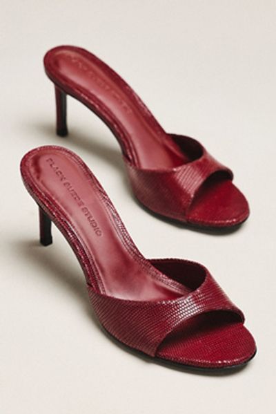 Black Suede Studio Freddie 65 Mules