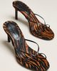 Black Suede Studio Jade 65 Strappy Mules - 1