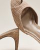 Black Suede Studio Jazz 70 Peep-Toe Mules - 3