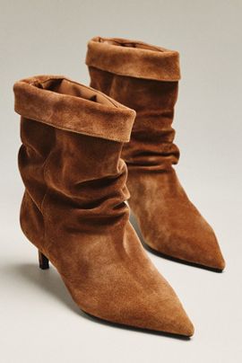 Black Suede Studio Marty Scrunch Boots