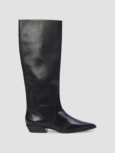 Black Suede Studio Women's Aero 30MM Boots