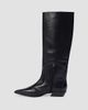 Black Suede Studio Women's Aero 30MM Boots - 4