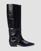 Black Suede Studio Women's Aero Printed Boots - 1