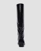 Black Suede Studio Women's Aero Printed Boots - 4