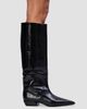 Black Suede Studio Women's Aero Printed Boots - 5