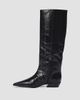 Black Suede Studio Women's Aero Printed Boots - 6