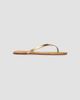 Black Suede Studio Women's Alaya Metallic Sandals - 6