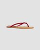 Black Suede Studio Women's Alaya Suede Flat Sandals - 2