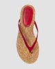 Black Suede Studio Women's Alaya Suede Flat Sandals - 3