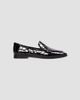 Black Suede Studio Women's Allie Croc Loafers - 1