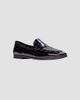 Black Suede Studio Women's Allie Croc Loafers - 2