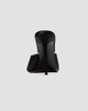 Black Suede Studio Women's Amelia 100MM Satin Mules - 4