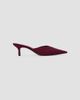 Black Suede Studio Women's Analisa 50MM Mules - 1