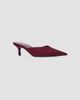 Black Suede Studio Women's Analisa 50MM Mules - 2