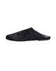 Black Suede Studio Women's Arie Pony Hair Slippers - 4