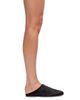 Black Suede Studio Women's Arie Pony Hair Slippers - 6