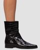 Black Suede Studio Women's Aries Croc Boots - 5