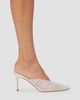 Black Suede Studio Women's Ash 80MM Mules - 5