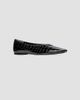 Black Suede Studio Women's Ayra Croc Ballerinas - 2