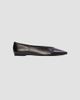 Black Suede Studio Women's Ayra Leather Ballerinas - 1