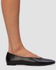 Black Suede Studio Women's Ayra Leather Ballerinas - 5