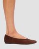 Black Suede Studio Women's Ayra Suede Ballerinas - 5