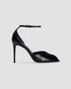 Black Suede Studio Women's Cala 100MM Sandals - 1
